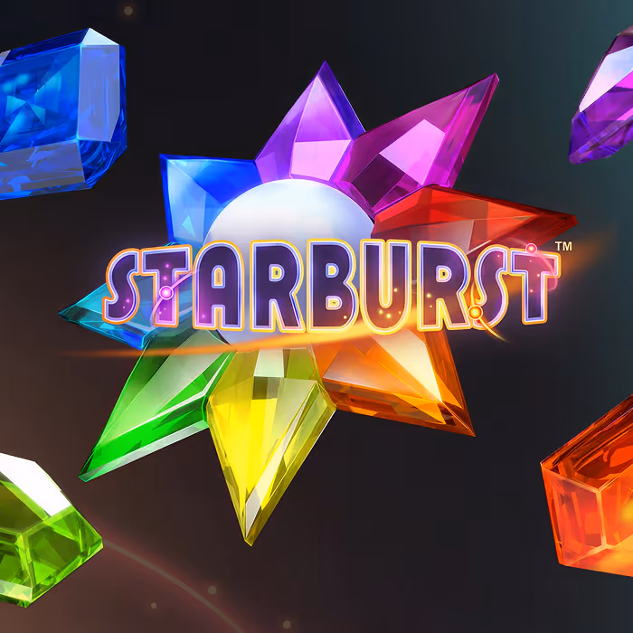 Starburst - Genişleyen wild'lar ve canlı renklerle klasik mücevher temalı slot