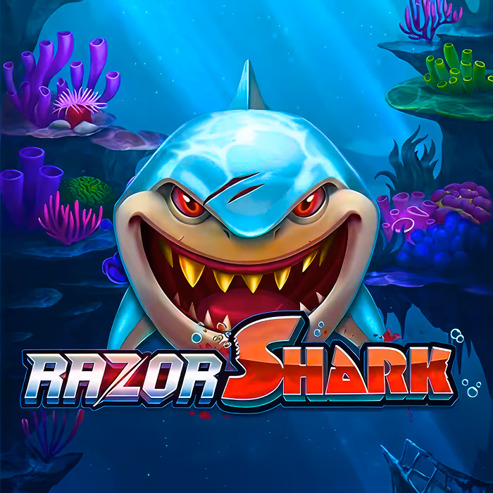 Razor Shark - Gizemli semboller ve yeniden dönüşlerle su altı temalı slot